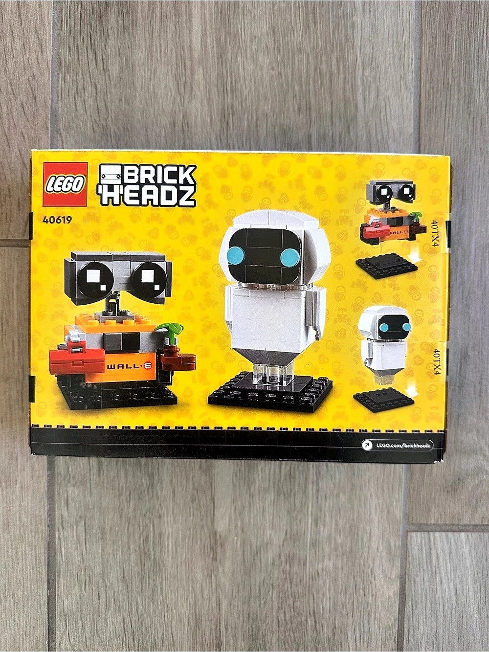 LEGO BrickHeadz WALL-E & EVE 40619 Building Set